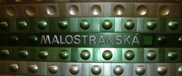 Malostranska subway station