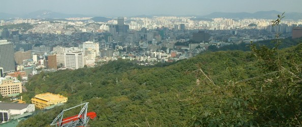 View over Seoul