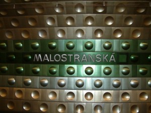 Malostranska subway station, Prague, CZ