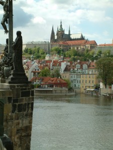 View from Charles Bridge, Prague, CZ